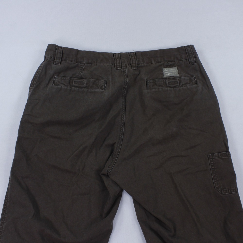 Columbia Women's Brown Capri Pants Size 12 Hiking Outdoor Cropped - Picture 2 of 8